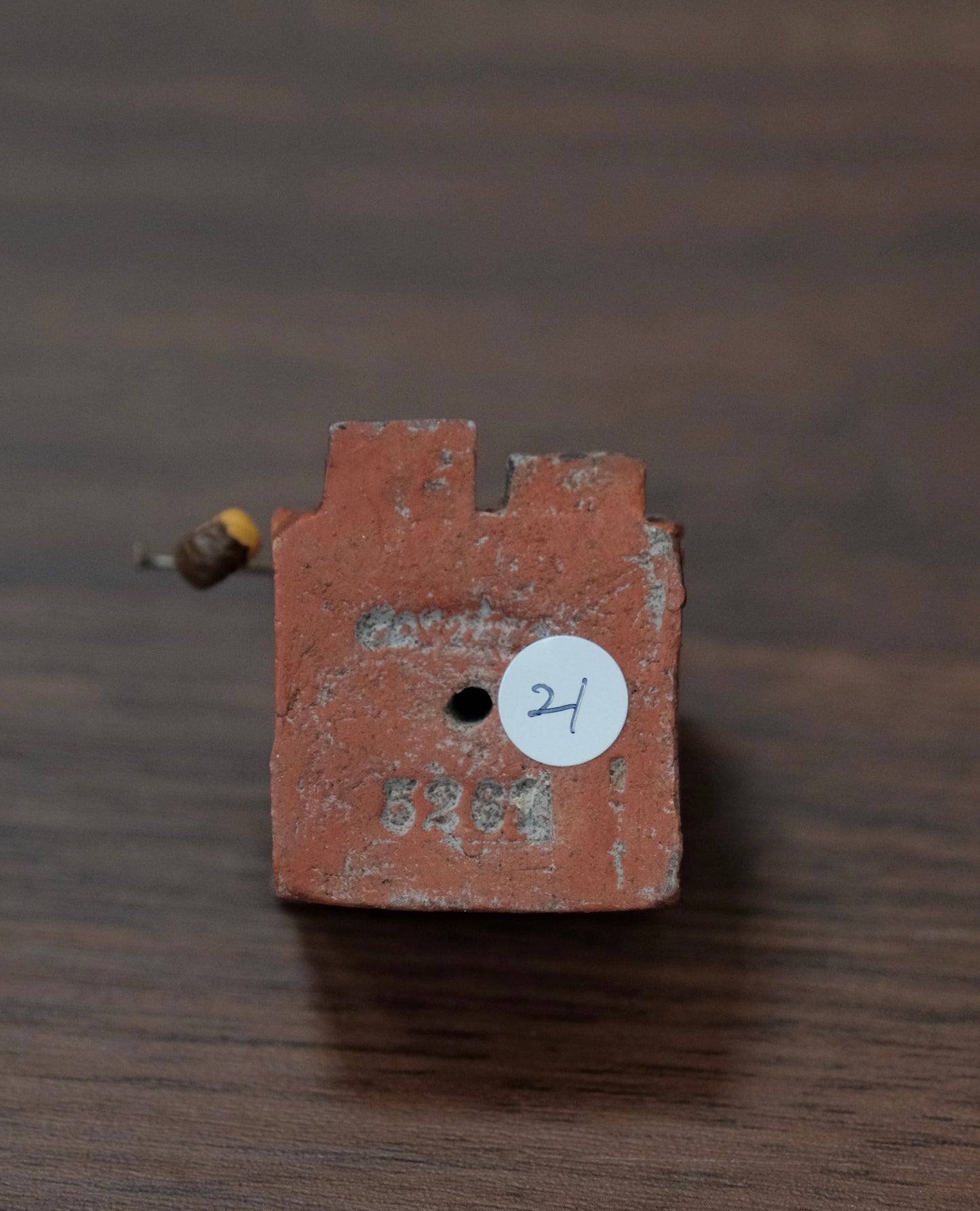 Cassetta3 Clay Artist Handmade Mini house #21