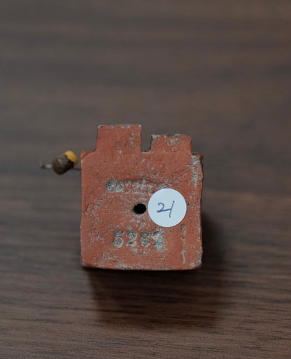 Cassetta3 Clay Artist Handmade Mini house #21