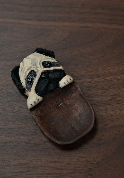 Pagumi-ぱぐみ Japan Wood Carving Artist Handmade Camphor Wood Tea spoon