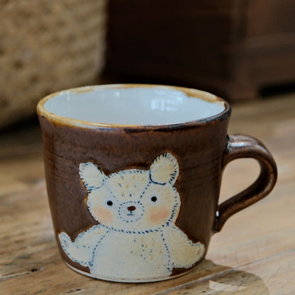 KONGARISHA-コンガリ舎 Handmade Bear Mug