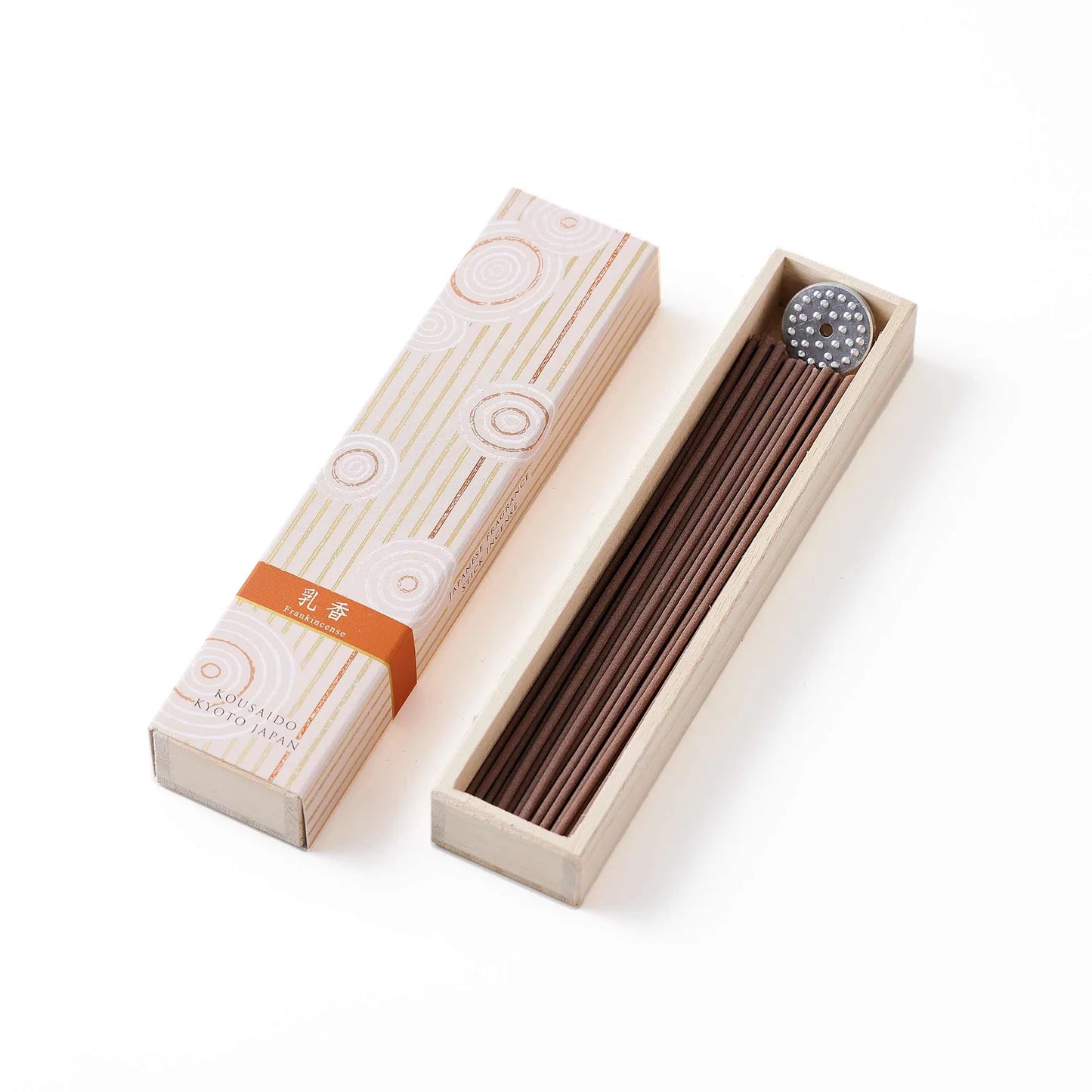 KOUSAIDO Incense｜40 sticks Japanese incense with holder