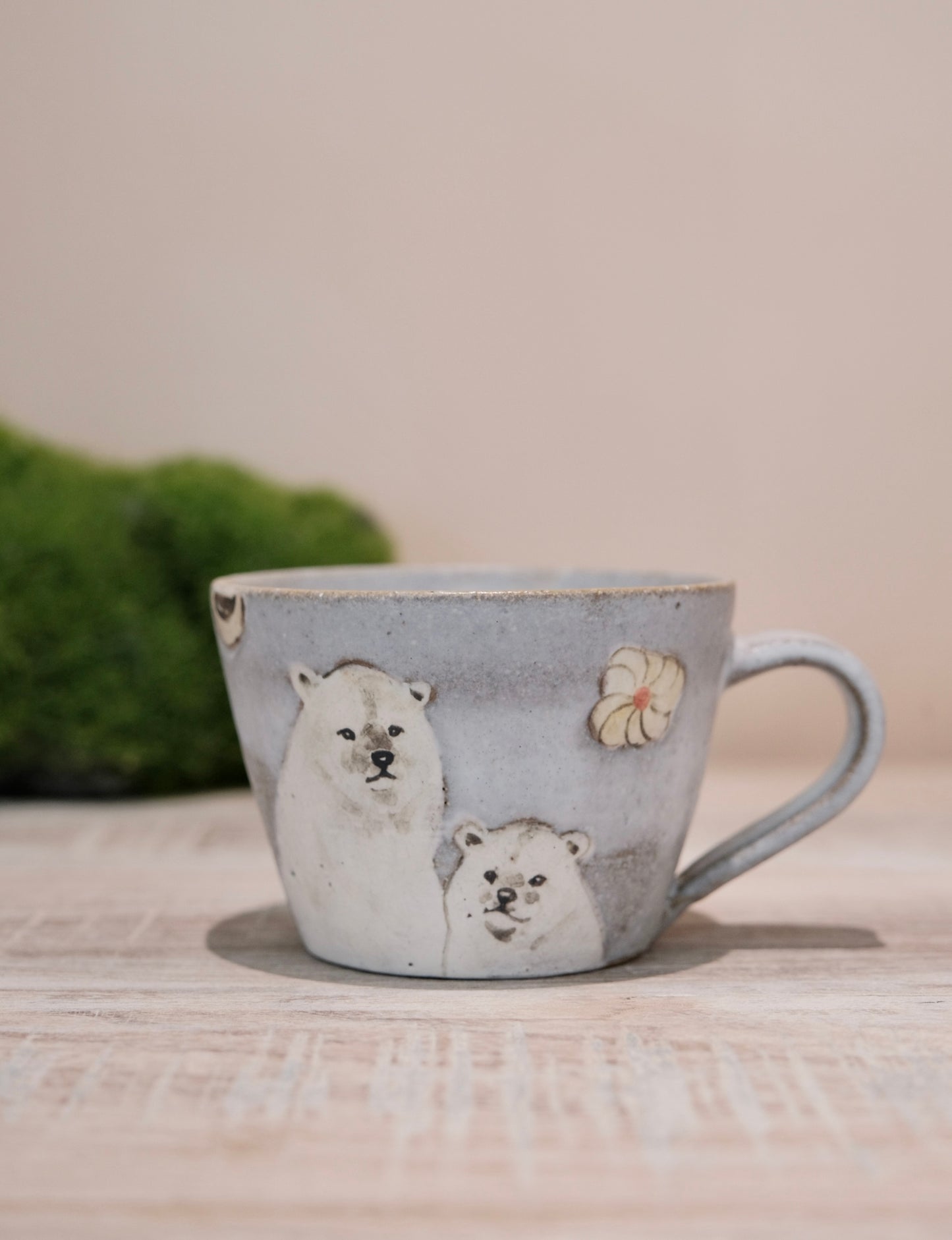 【2026 Exhibition】Acne pottery Studio handmade Mug (Polar bear)