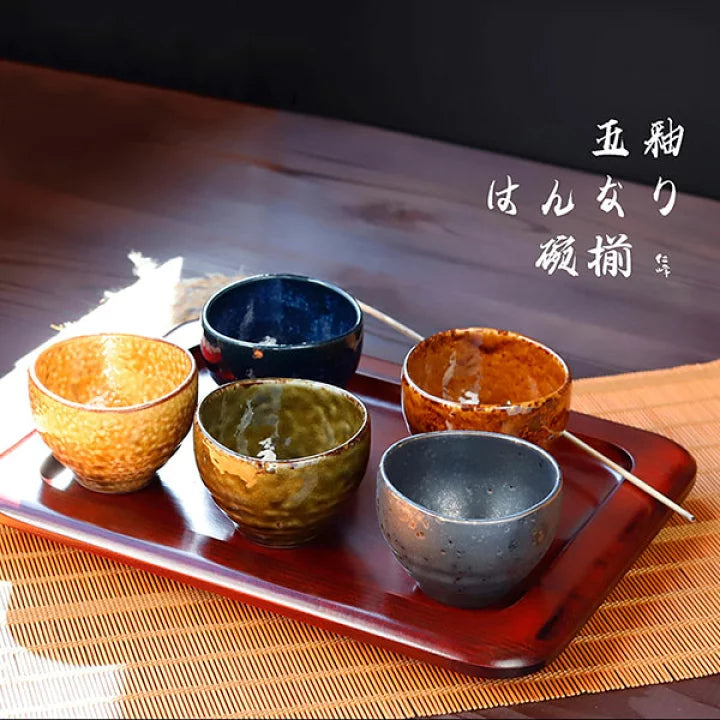 Five-Glaze Mini Bowl Set of 5 – Made in Japan