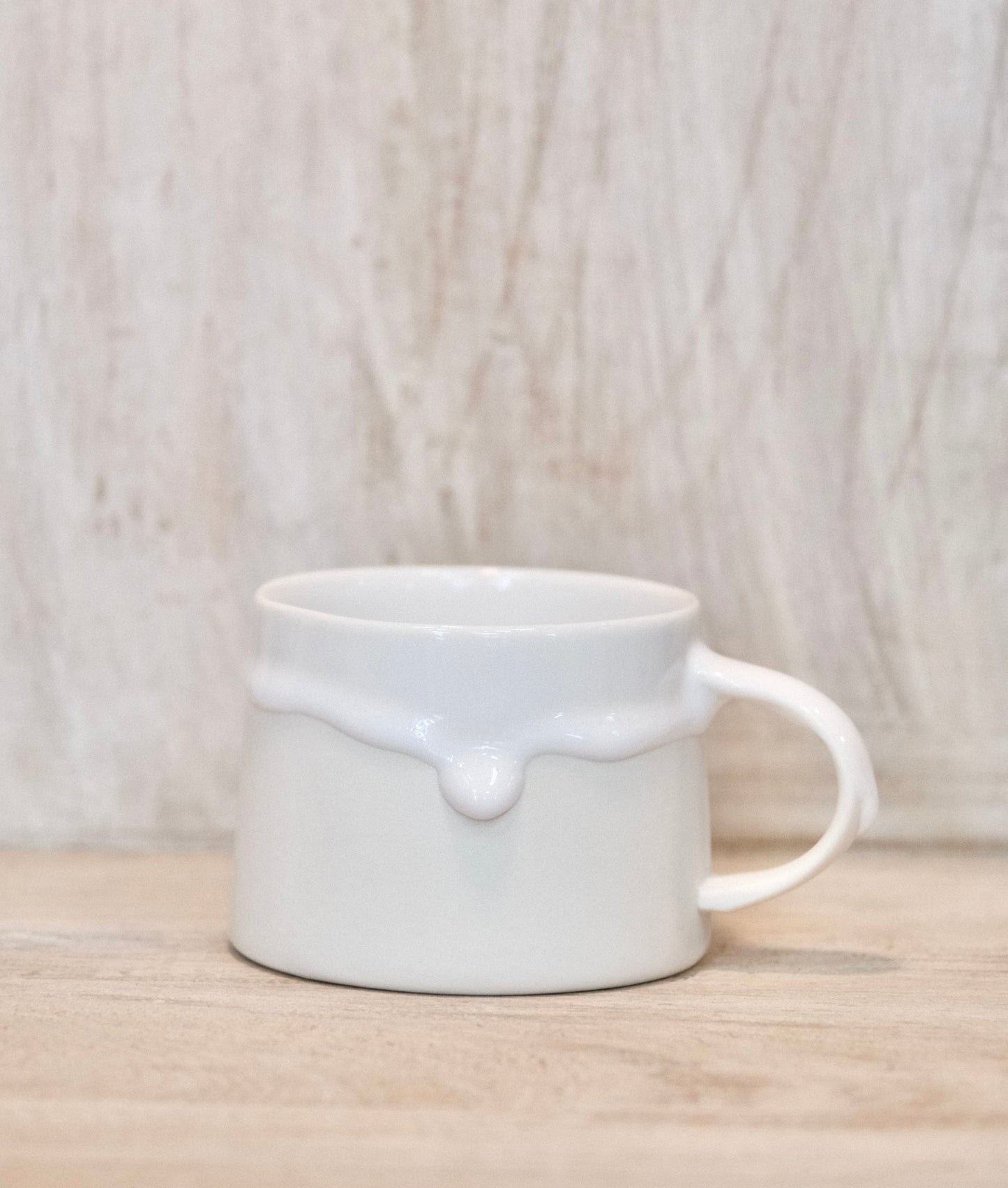 Eiji Miyaki-宮木英至 doripin mug (White x White)