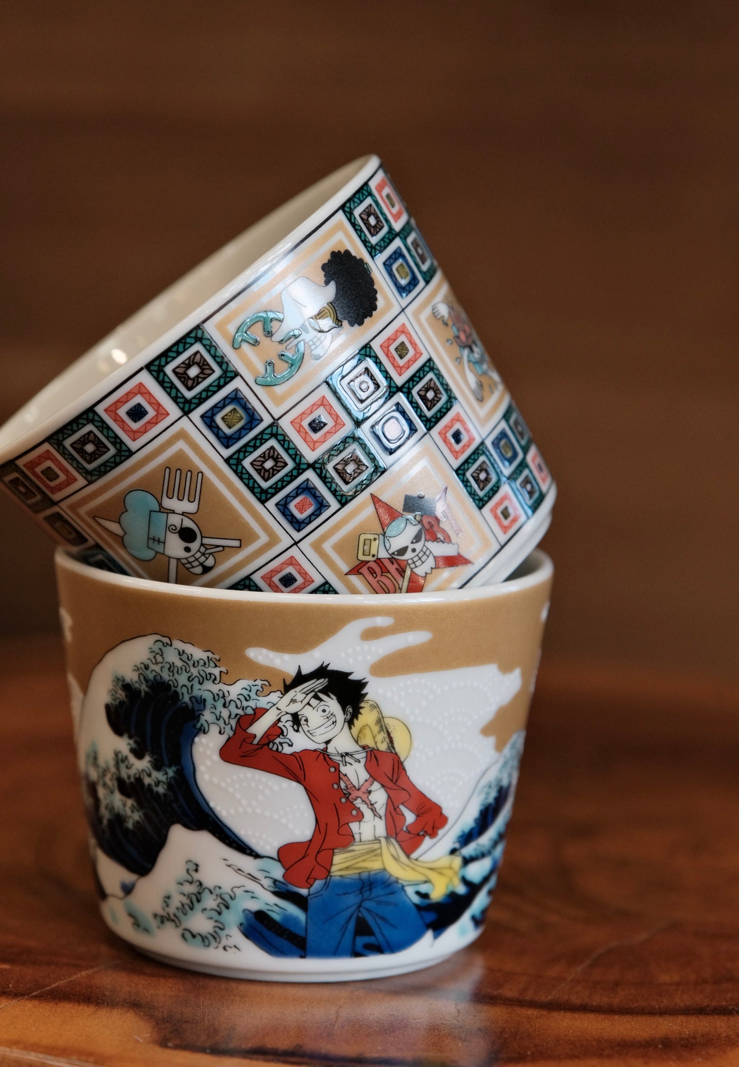 ONE PIECE × Kutani Ware collaboration