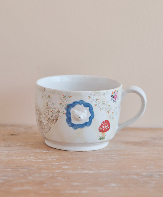 Hiruma Ikumi-比留間郁美 Handmade Cup (#4)