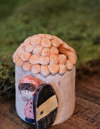 野村典子-Noriko Nomura Handmade Storybook Collection Flower vase (#2）