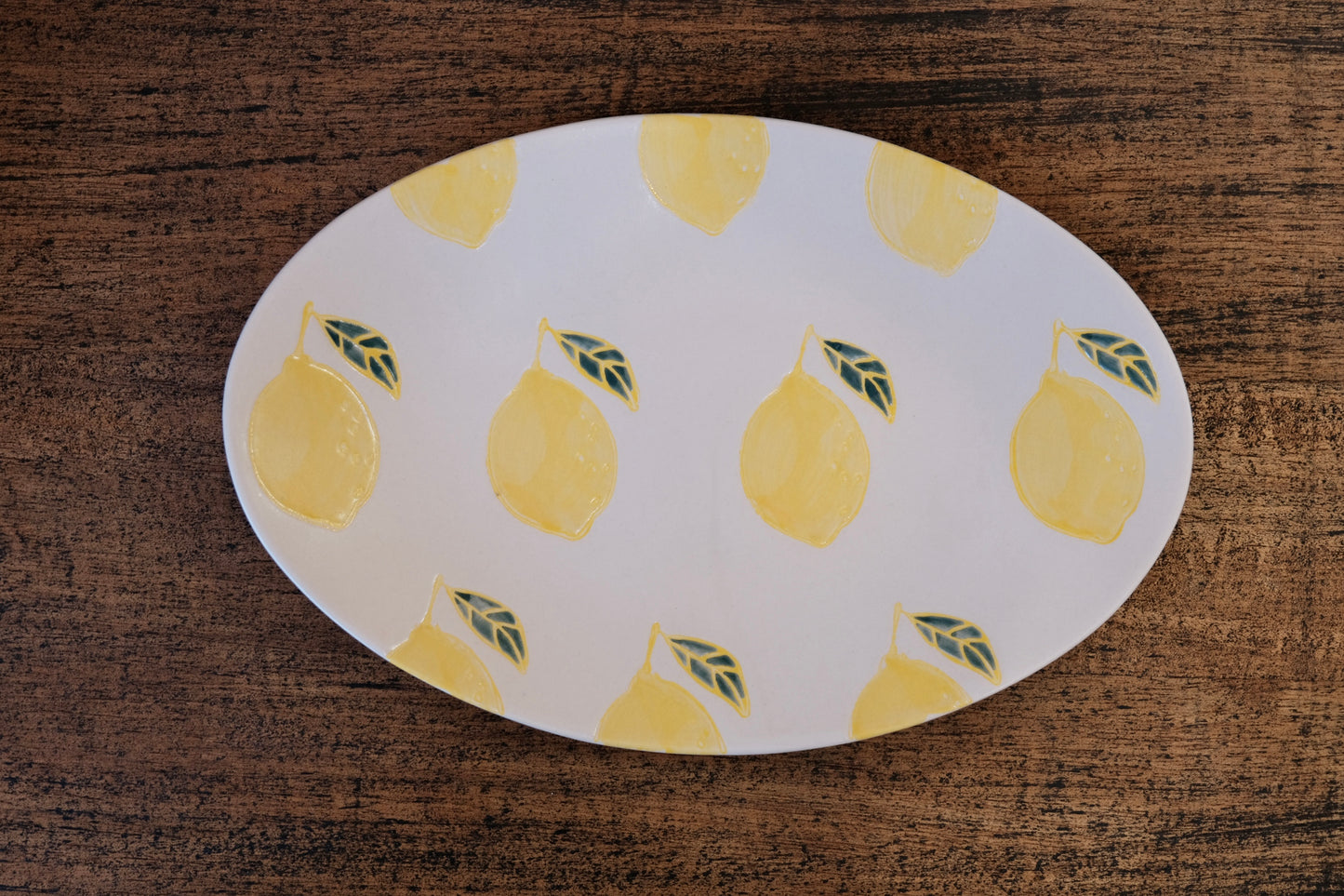 Kikuso Kiln Japan Hasami Hasami ware handmade oval plate