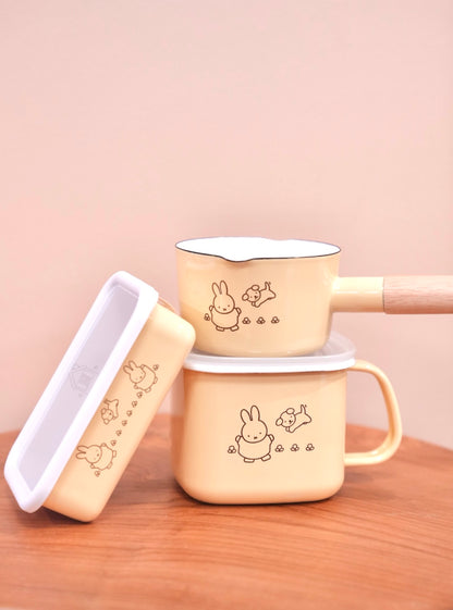 Miffy Fuji-horo Miffy Yellow Pastel Enamel Collection