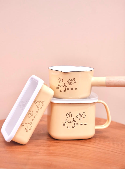 Miffy Fuji-horo Miffy Yellow Pastel Enamel Collection