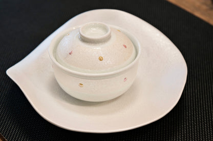 Arita yaki Pearl Handmade chawanmushi Bowl