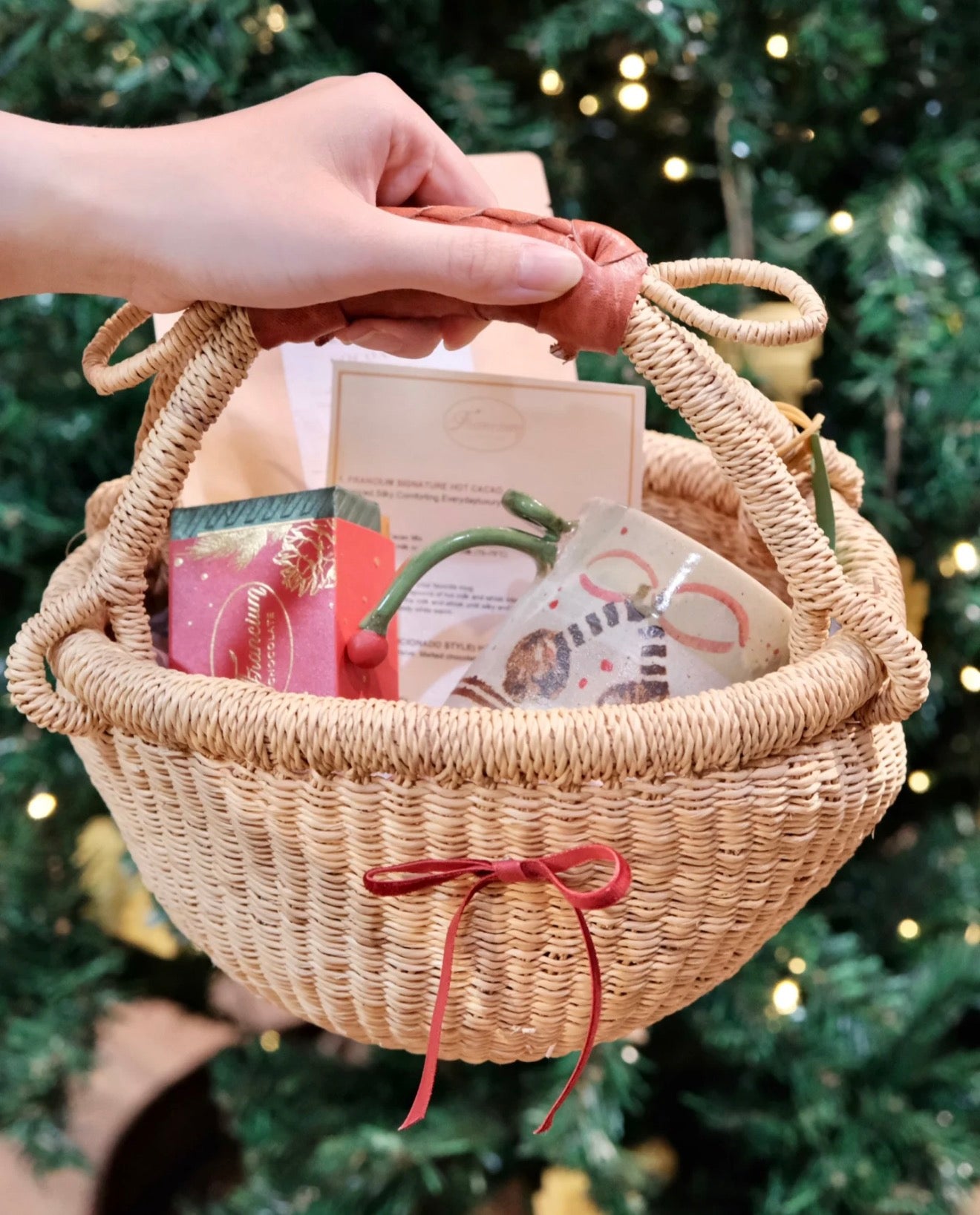 Orange Market Tableware Limited Holiday Artisan Handmade Gift Basket collection