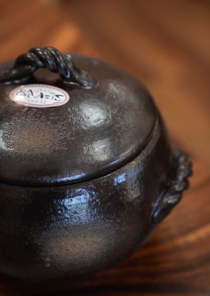 Japan Made Banko Ware 5 Cups RicePot/Donabe