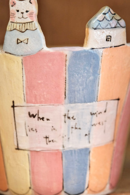 THE COZY NOOK Handmade Large Ceramic Cup