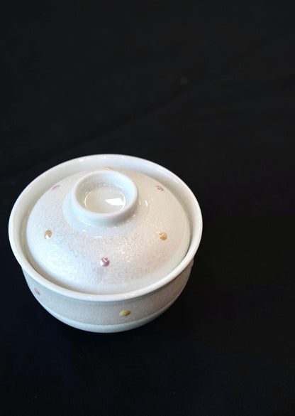 Arita yaki Pearl Handmade chawanmushi Bowl