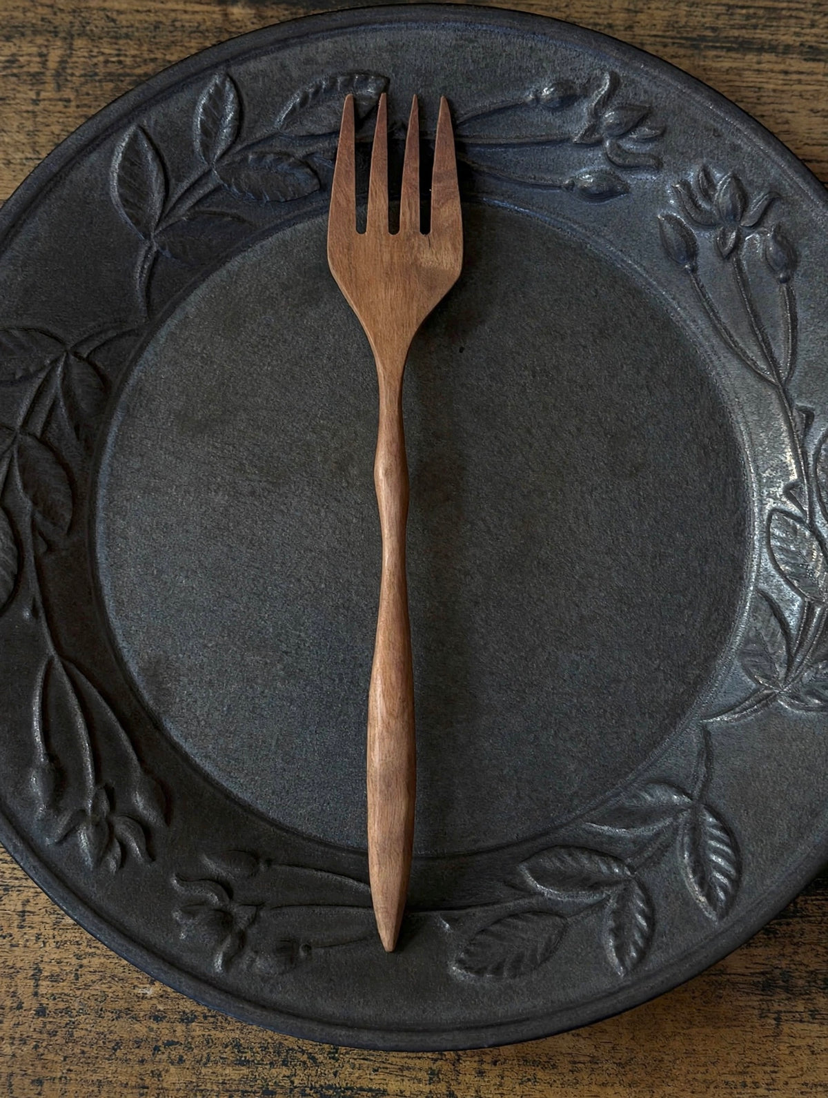 Handcrafted wood flatware