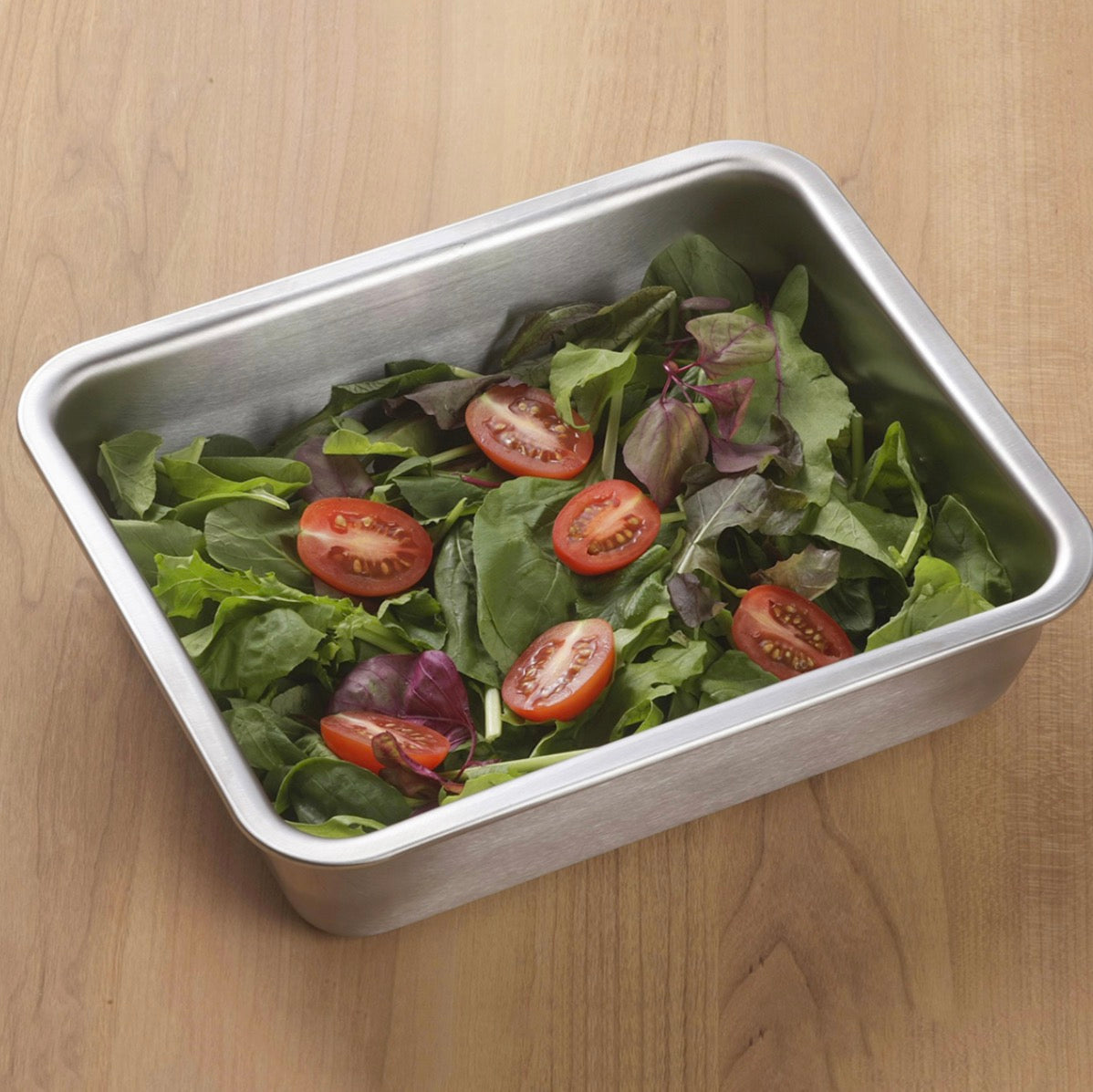 Shimomura Stackable Stainless Steel Deep Food Prep & Storage Containers with Lids
