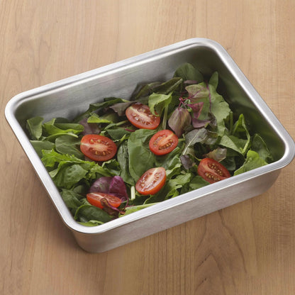 Shimomura Stackable Stainless Steel Deep Food Prep & Storage Containers with Lids