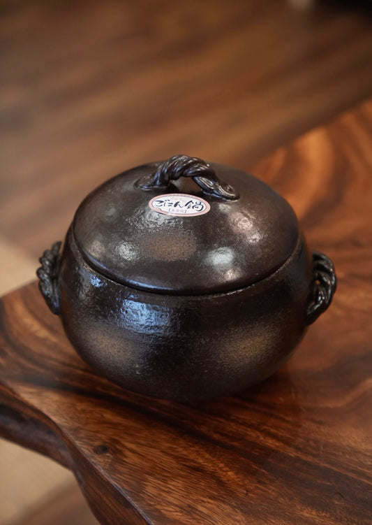Japan Made Banko Ware 5 Cups RicePot/Donabe