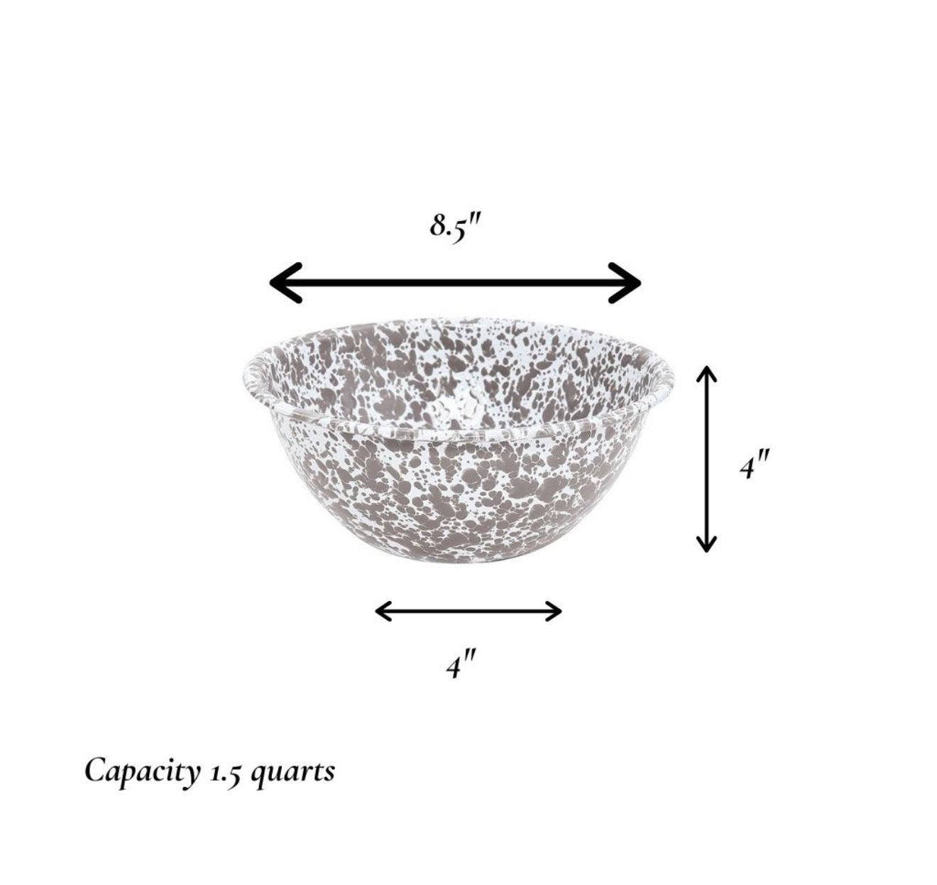 Crow Canyon Home Splatter Small Serving Bowl 48oz