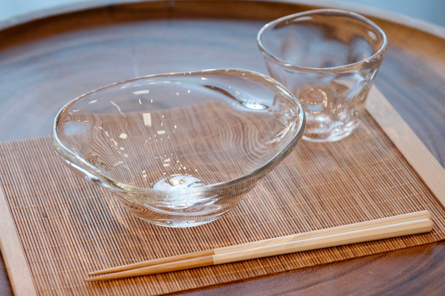 ARTISANS-原光 弘 Handmade Glass-Dish Bowl