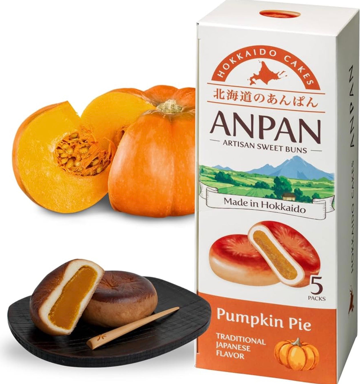 Hokkaido Anpan by Aki Foods Japan – Authentic Japanese Sweets |Artisan Sweet Buns