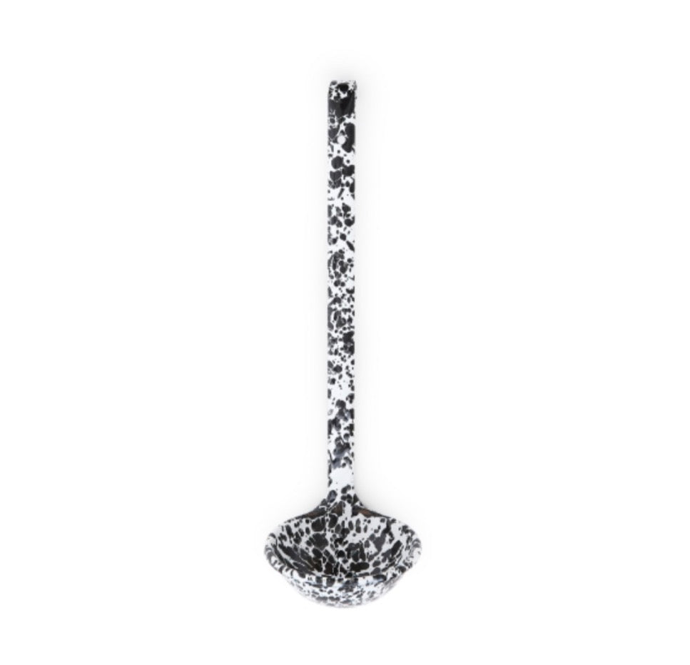 Crow Canyon Home - Splatter Enamelware Ladle