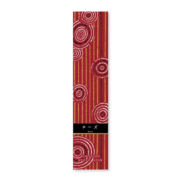 2026 New Kousaido Hyakurakukou Incense – Rose (40 Sticks)