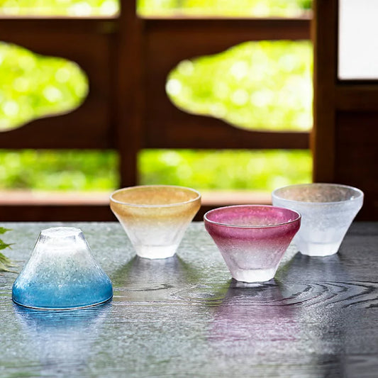Japan made Aderia Fuji sake Cup