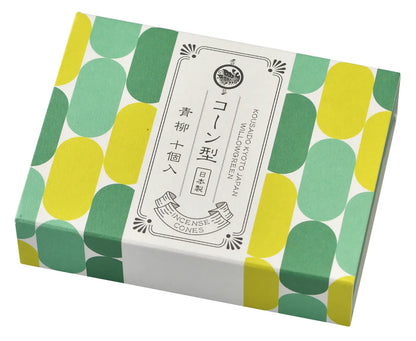 Kousaido Japan Premium Incense cone 10 pieces with incense holder