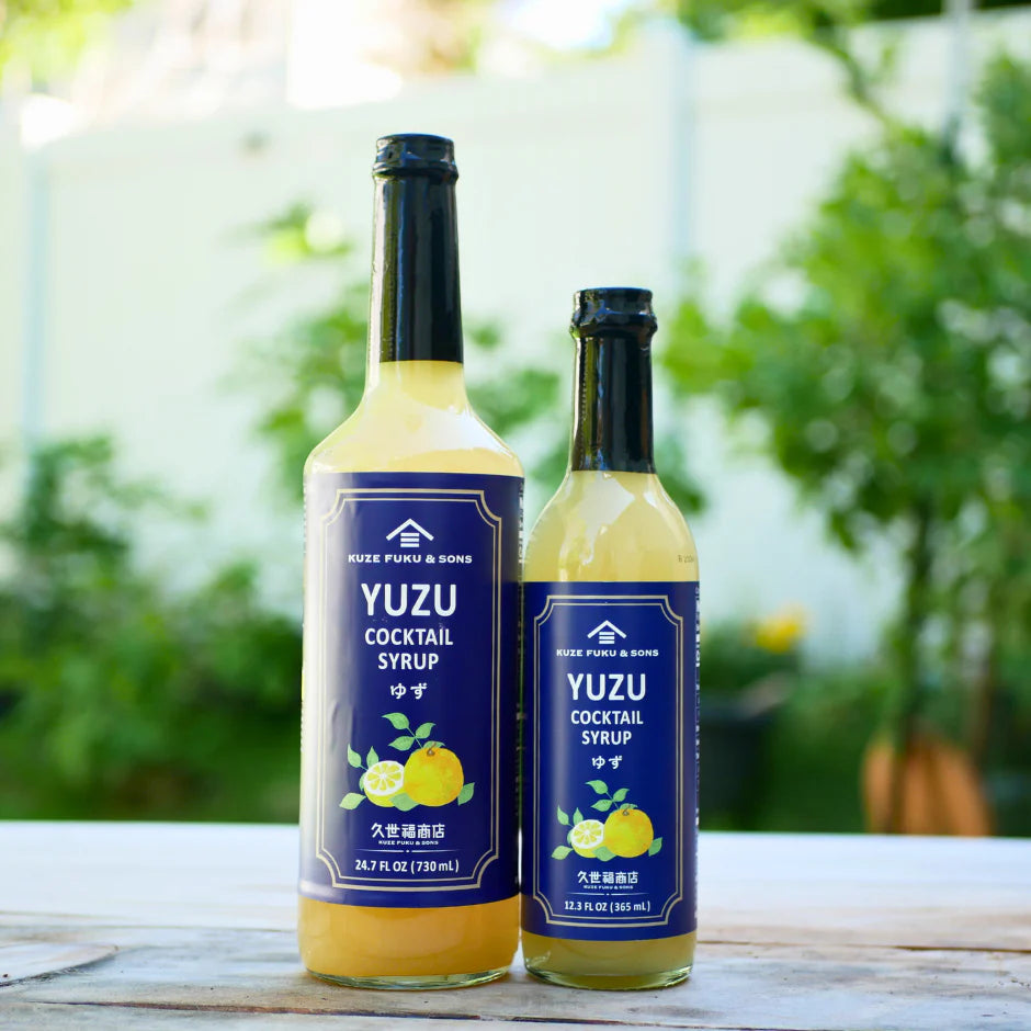 Kuze Fuku & Sons - Yuzu Cocktail Syrup 12.3 and 24.7 FL OZ