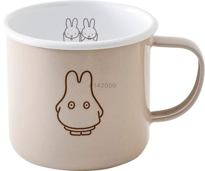 JAPAN FUJIHORO Miffy enamel Mug