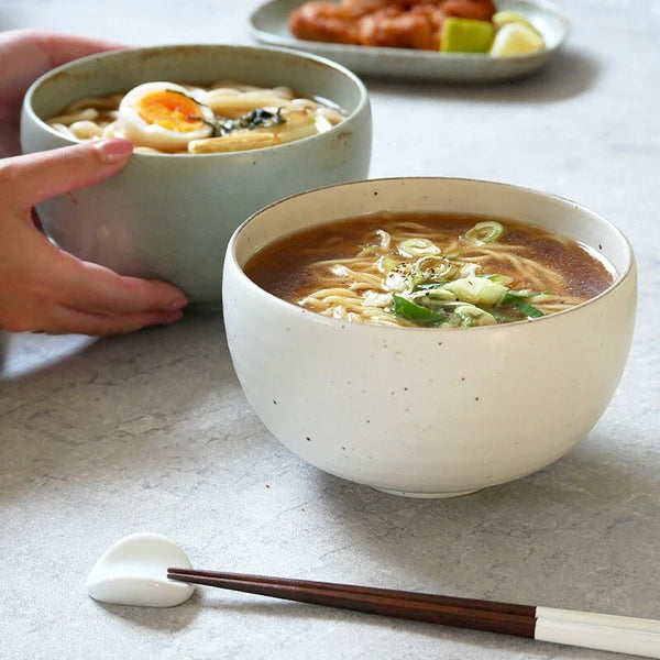 Mino yaki 1100ml Wabi Sabi ceramic Large Bowl/Donburi Bowl