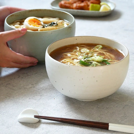 Mino yaki 1100ml Wabi Sabi ceramic Large Bowl/Donburi Bowl