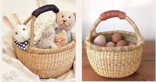 Orange Market Tableware Limited Holiday Artisan Handmade Gift Basket collection