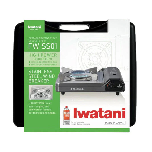 IWATANI  Japan For Winds Savor Portable Butane Stove FW-SS01