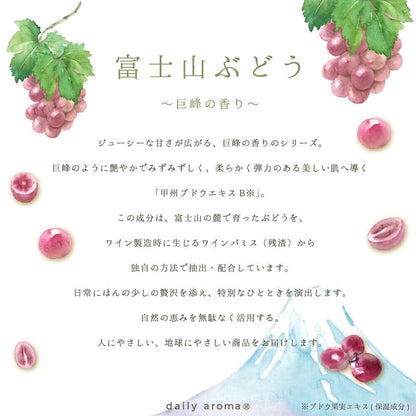 Japan Fujisan Budou X Daily Aroma grape limited-edition Hand Cream 20g