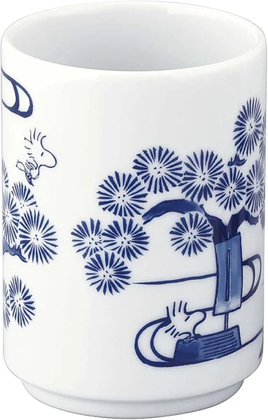Snoopy Japan Indigo Sometsuke Yunomi Teacups