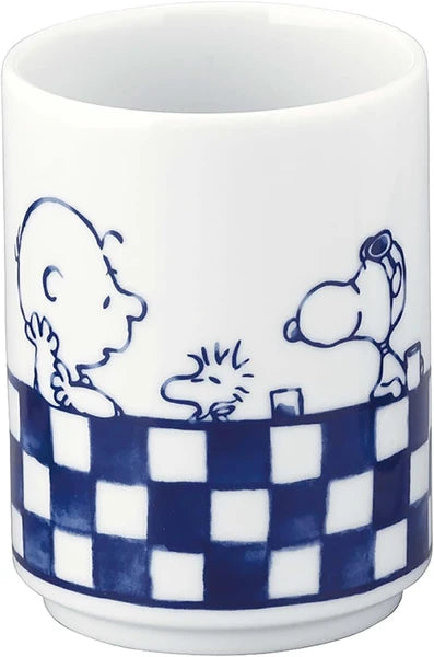 Snoopy Japan Indigo Sometsuke Yunomi Teacups