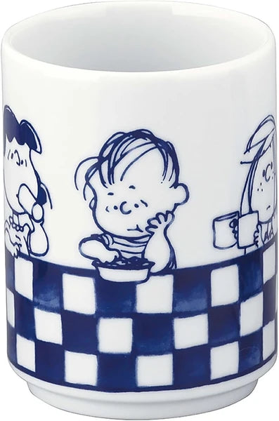 Snoopy Japan Indigo Sometsuke Yunomi Teacups