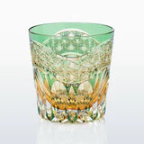 [KAGAMI CRYSTAL] Whiskey Glass By KASANEIROME GYOKO (Morning light) Master Of Traditional Crafts Edo Kiriko