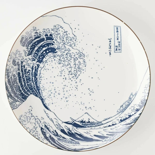Japan Minoyaki The Great Wave off Kanagawa Collection 北斎富士