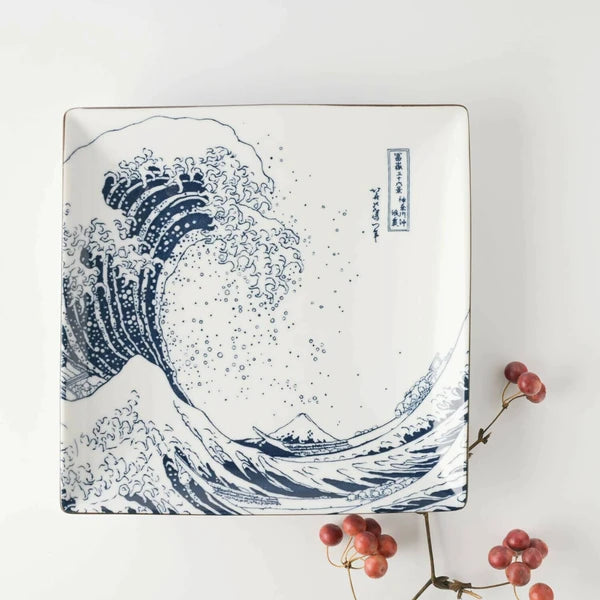 Japan Minoyaki The Great Wave off Kanagawa Collection 北斎富士