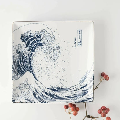 Japan Minoyaki The Great Wave off Kanagawa Collection 北斎富士