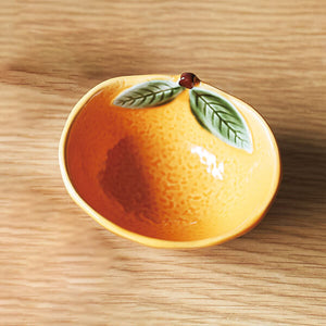 Japan Made Orange Small Bowl