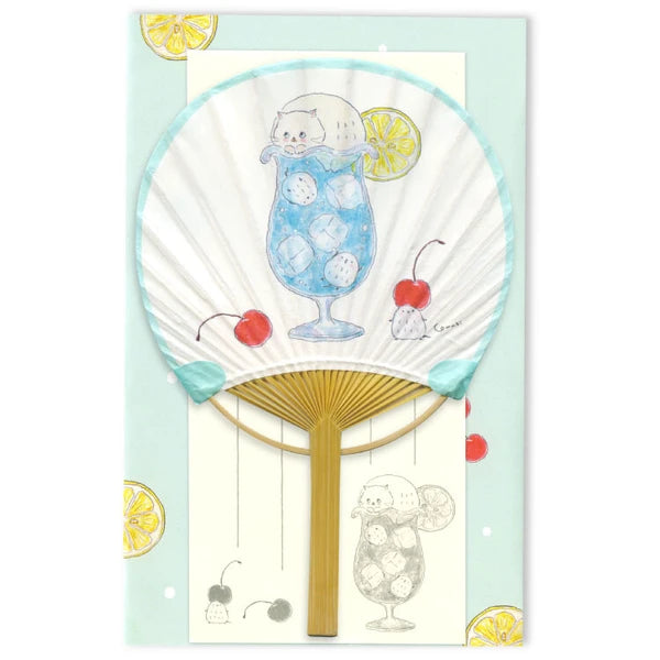 Fan Greeting Card