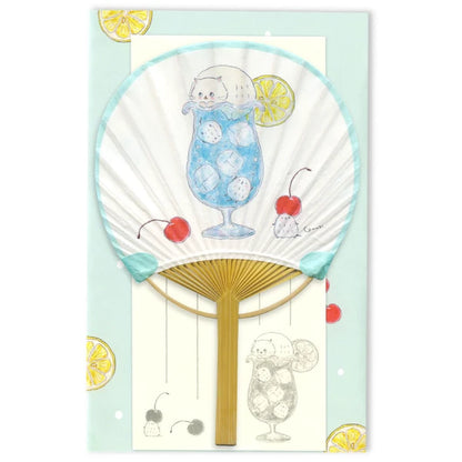 Fan Greeting Card