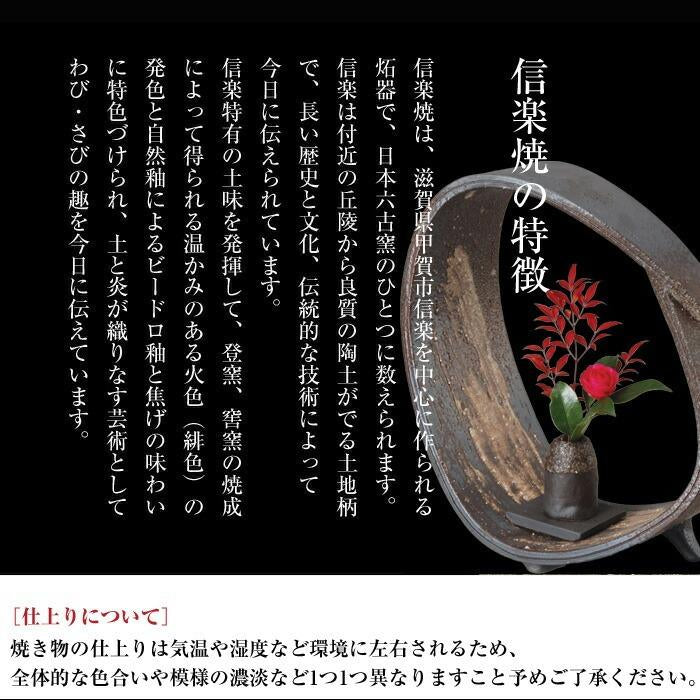 Shigaraki Yaki Rabbit Ceramic Flower vase
