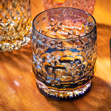KAGAMI CRYSTAL] Whiskey Glass By KASANEIROME TAMAMAI (JUGGLING