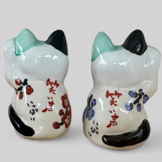 Yudachi Gama Handcraft Lucky Shofuku Sankichi Pair set (Wooden Gift Box)